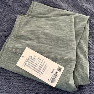NWT Lululemon Align Pant 25" Heathered Tidewater Teal sz14 🌊